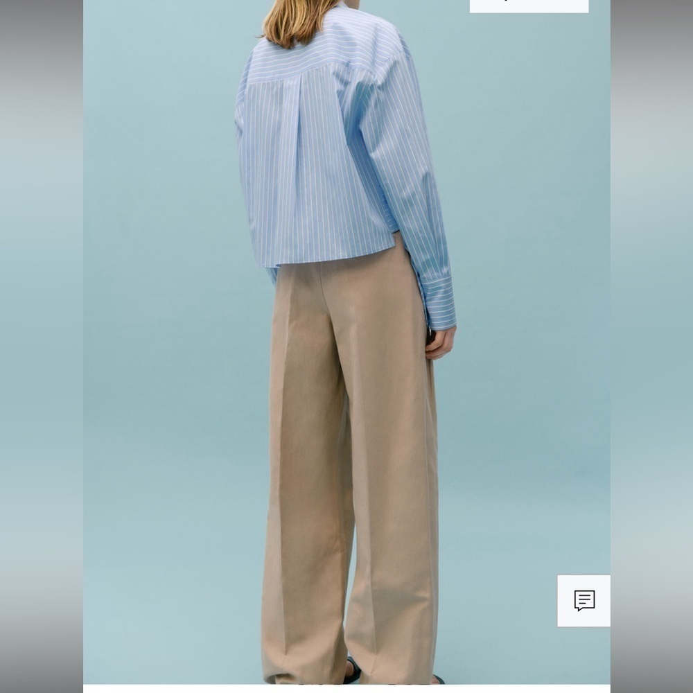 VICTORIA BECKHAM X MANGO collection Pleat straight trousers Size 4 NWT - Picture 2 of 7